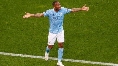 Manchester City forward Raheem Sterling (REUTERS)