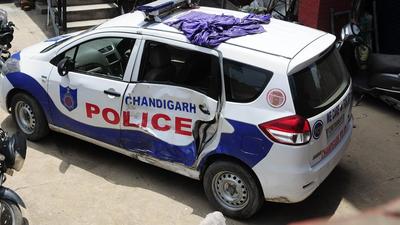 No one was injured in the mishap that took place near Sector 36 in Chandigarh. (HT Photo/for representation only)