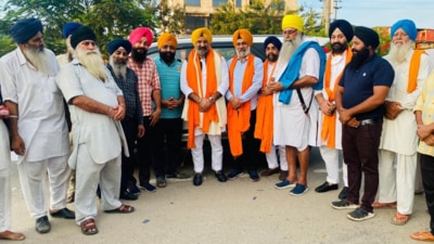 DSGMC president Manjinder Singh Sirsa said Governor Malik assured the delegation that no one would be relocated without due process. (@mssirsa/Twitter) DSGMC president Manjinder Singh Sirsa said Governor Malik assured the delegation that no one would be relocated without due process. (@mssirsa/Twitter)