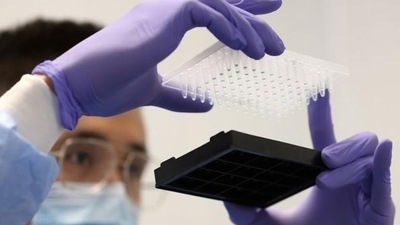 Currently, Britain carries out about a million Covid-19 tests in a day. (Reuters file photo. Representative image) Currently, Britain carries out about a million Covid-19 tests in a day. (Reuters file photo. Representative image)