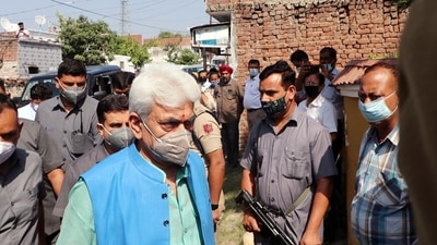 Jammu and Kashmir Lieutenant Governor Manoj Sinha (Shilpa Thakur) Jammu and Kashmir Lieutenant Governor Manoj Sinha (Shilpa Thakur)