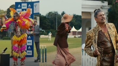 Kapil Dev in a new ad. Kapil Dev in a new ad. 