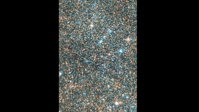 Nasa posted this video of Andromeda on Instagram. (Instagram/@nasahubble)
