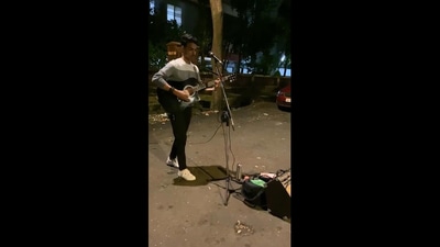 The image shows the singer whose video went viral. (Twitter/@ankitv)