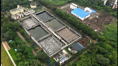 Treatment plant in Koparkhairane. Along with a similar plant in Airoli, Navi Mumbai is ready to provide recycled water to industries. (HT PHOTO) Treatment plant in Koparkhairane. Along with a similar plant in Airoli, Navi Mumbai is ready to provide recycled water to industries. (HT PHOTO)