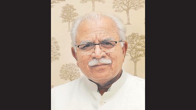 The government decided to deploy more paramilitary personnel after Haryana chief minister Manohar Lal Khattar held a high-level meeting of top officers to review the law and order situation. (HT File)