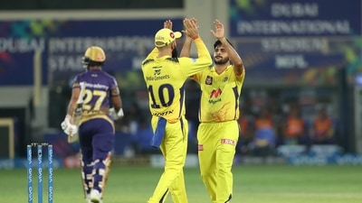 But KKR were rocked by a double strike from Shardul Thakur in the same over (BCCI/IPL)