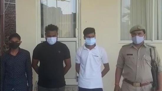 The four arrested men will be produced before a court and sent to judicial custody on Saturday, said police. (Sourced)