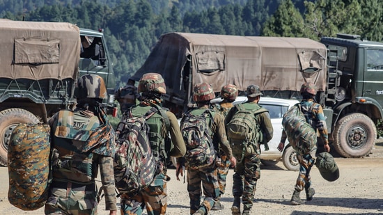 The JCO and the soldier were injured in the Poonch encounter on Thursday. (PTI File Photo) The JCO and the soldier were injured in the Poonch encounter on Thursday. (PTI File Photo)
