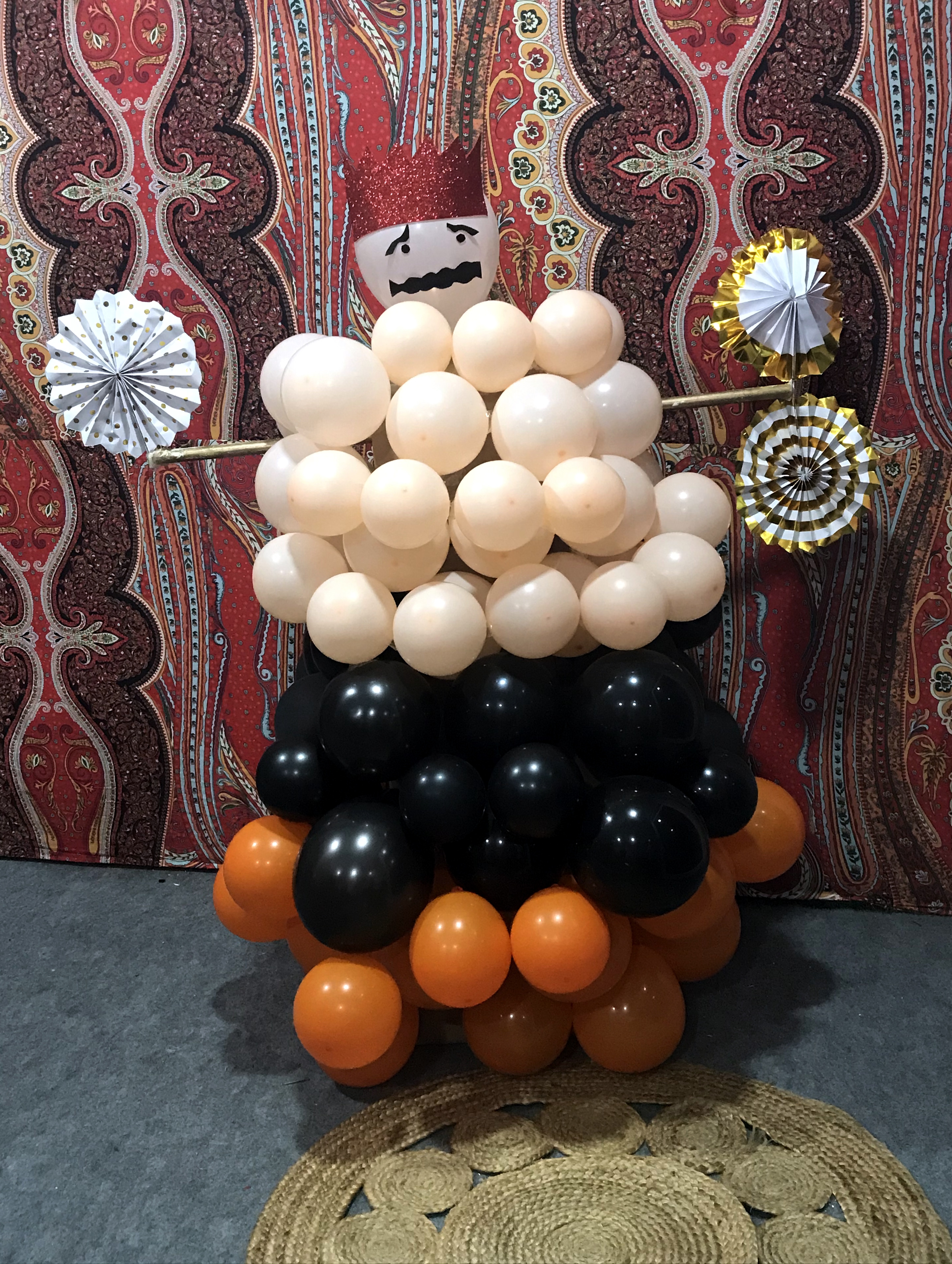 Delhi-based party planner Swati Chirpal says many people have bought her pop up Ravana for the festivities. Delhi-based party planner Swati Chirpal says many people have bought her pop up Ravana for the festivities.