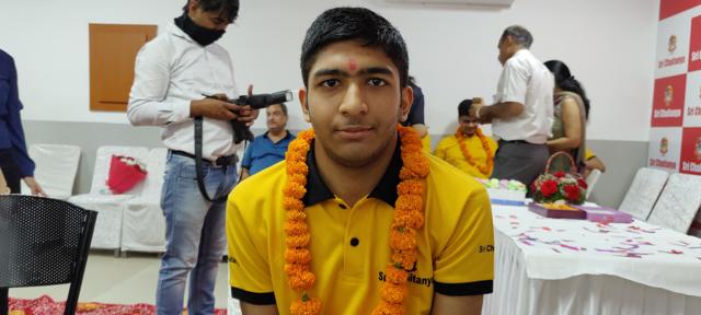 Kushant Singla scored AIR 30 (HT Photo) Kushant Singla scored AIR 30 (HT Photo)