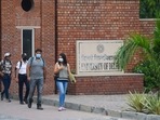 This year, 11 undergraduate programmes had released a 100% cut-off in the first list. Of these, seven are still available under the third cut-off list, recording a drop in the range of 0.50 to 3 percentage points. (Amal KS/HT) This year, 11 undergraduate programmes had released a 100% cut-off in the first list. Of these, seven are still available under the third cut-off list, recording a drop in the range of 0.50 to 3 percentage points. (Amal KS/HT)