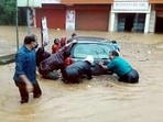 The Indian meteorological department has issued red alerts in the districts of Kottayam, Pathanamthitta, Thrissur, Ernakulam, Idukki, and Palakkad(ANI ) The Indian meteorological department has issued red alerts in the districts of Kottayam, Pathanamthitta, Thrissur, Ernakulam, Idukki, and Palakkad(ANI )
