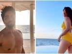 Ayushmann Khurrana and Tahira Kashyap are in the Maldives.