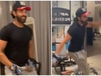 Hrithik Roshan shared a fun video from the gym. Hrithik Roshan shared a fun video from the gym.