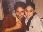 Kareena Kapoor with Saif Ali Khan in Greece. Kareena Kapoor with Saif Ali Khan in Greece.
