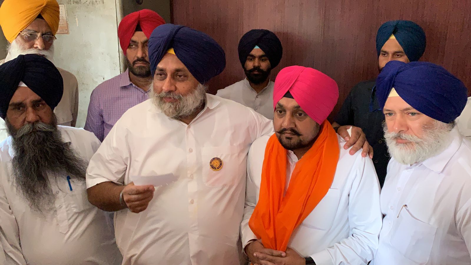 Moga Market Committee Chairman Joins Akali Dal In Presence Of Sukhbir 