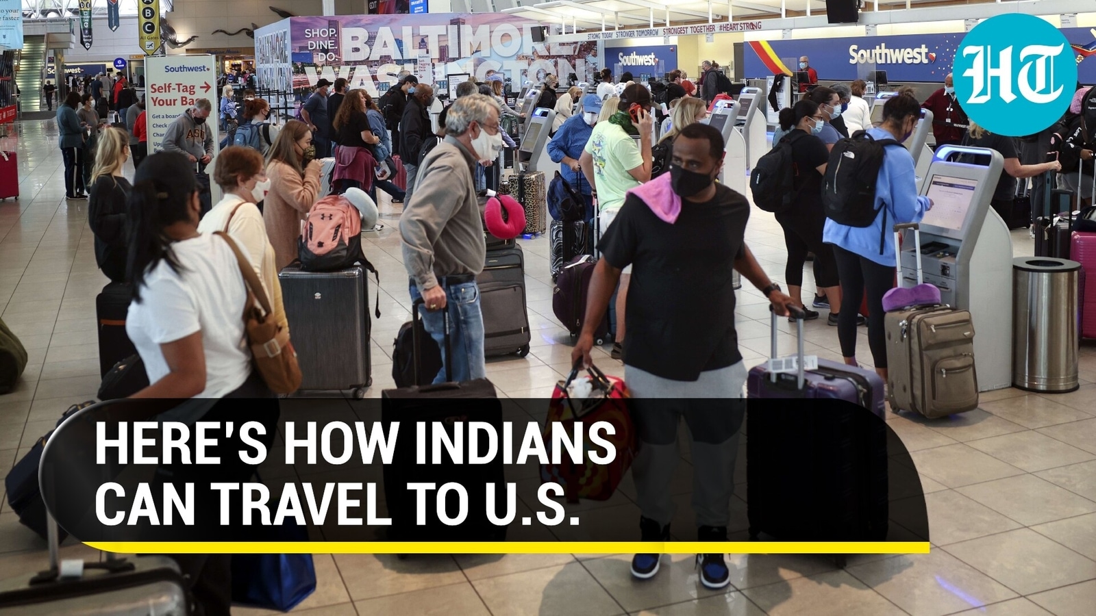 US eases travel norms Fully vaccinated foreigners including Indians