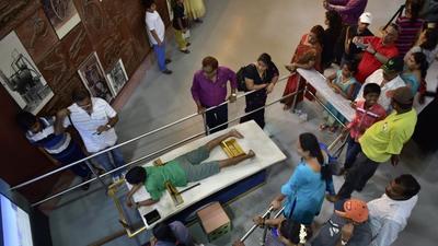 Vishweshwaraiah Museum mostly attract students or visitors to its science exhibitions. (Arijit Sen/HT file) Vishweshwaraiah Museum mostly attract students or visitors to its science exhibitions. (Arijit Sen/HT file)