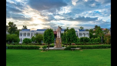 Jamia Millia Islamia campus has been reportedly rented out to shooting crews in the recent past, whereas it’s closed for a majority of students. (Photo: Mohsin Javed (For representational purposes only))