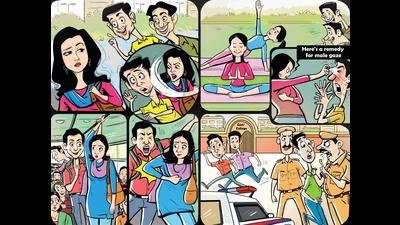 Chandigarh needs better policing and infrastructure to make public spaces safer for women. Women also need to be trained in self-defence to protect themselves in case they find themselves in an untoward situation. (Illustration: Biswajit Debnath/HT) Chandigarh needs better policing and infrastructure to make public spaces safer for women. Women also need to be trained in self-defence to protect themselves in case they find themselves in an untoward situation. (Illustration: Biswajit Debnath/HT)