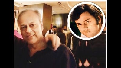 Shailendra Singh at 22 (top) and at 69 (above) Shailendra Singh at 22 (top) and at 69 (above)