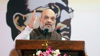 In Port Blair, Amit Shah says Netaji Subhash Chandra Bose and Sardar Vallabhbhai Patel didn’t get their due (ANI) In Port Blair, Amit Shah says Netaji Subhash Chandra Bose and Sardar Vallabhbhai Patel didn’t get their due (ANI)