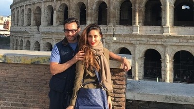 On their anniversary, Kareena shared a throwback picture with Saif from their trip to Greece and called him the ‘most handsome man in the world’. On their anniversary, Kareena shared a throwback picture with Saif from their trip to Greece and called him the ‘most handsome man in the world’.