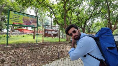Actor Avinash Tiwary is currently shooting for a project in Jharkhand