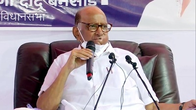 Nationalist Congress Party chief Sharad Pawar said BJP leaders are now jumping to defend central agencies, instead of an official or a spokesperson of that agency. (ANI) Nationalist Congress Party chief Sharad Pawar said BJP leaders are now jumping to defend central agencies, instead of an official or a spokesperson of that agency. (ANI)