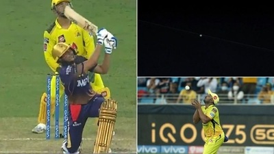Spider-cam comes to Gill's rescue, denies Jadeja from a wicket (HT Collage)