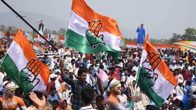Congress has also “passed resolutions on the political situation, inflation and 'diabolical attack' on India's farmers” during the CWC meet on Saturday (HT File) Congress has also “passed resolutions on the political situation, inflation and 'diabolical attack' on India's farmers” during the CWC meet on Saturday (HT File)