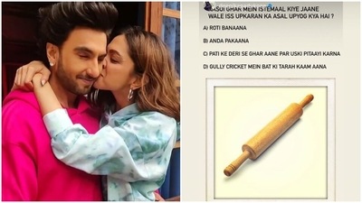 Deepika Padukone and Ranveer Singh often exchange funny messages on social media. Deepika Padukone and Ranveer Singh often exchange funny messages on social media. 