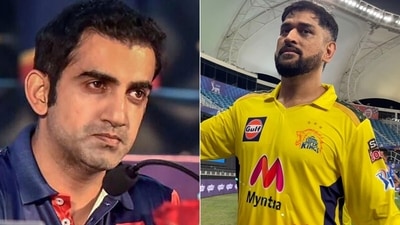 Gautam Gambhir gives his verdict on MS Dhoni.&nbsp; (PTI/CSK)
