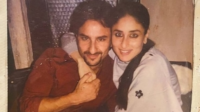 Kareena Kapoor with Saif Ali Khan in Greece. Kareena Kapoor with Saif Ali Khan in Greece.