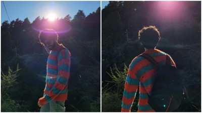 Kartik Aaryan, amidst the hills, is taking a break to ‘breathe’ (Instagram/@kartikaaryan) Kartik Aaryan, amidst the hills, is taking a break to ‘breathe’ (Instagram/@kartikaaryan)