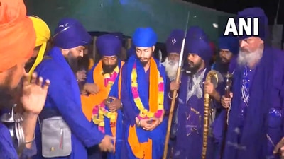 Deceased Lakhbir Singh was allegedly lynched for desecrating a Sikh holy book. (Screengrab/ANI video)