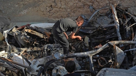On August 29, a US Hellfire missile struck a car that was driven by Ezmarai Ahmadi, who had pulled into the driveway of the Ahmadi family compound.(AFP file photo)