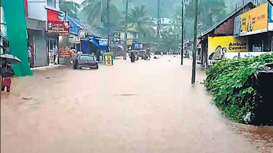 Three districts in Kerala — Kottayam, Pathanamthitta and Idukki — were worst affected due to the torrential rains. (ANI)