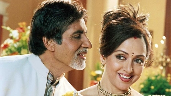 Hema Malini reunited with her Satte Pe Satta co-star Amitabh Bachchan for the 2003 film Baghban. They were appreciated for their performance as an elderly married couple.