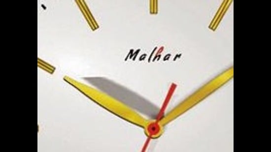The face of each watch will bear the word Malhar in an elegant font chosen by Prashant’s daughter Shubhangi, 12. Curled into the stem of the ‘h’ will be a small P in deep red. The face of each watch will bear the word Malhar in an elegant font chosen by Prashant’s daughter Shubhangi, 12. Curled into the stem of the ‘h’ will be a small P in deep red.