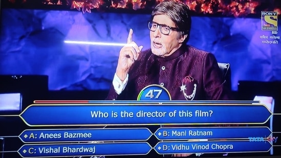 Amitabh Bachchan asked a question about Guru.