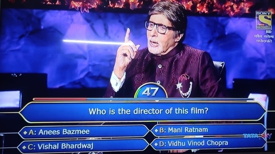 Amitabh Bachchan asked a question about Guru.&nbsp;