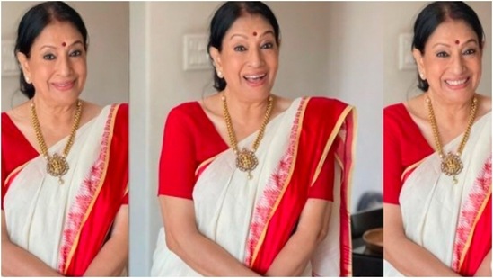 "she is passionate, fiery, feisty, determined, vivacious, full of life always, loving, warm and forever giving in the most effortless way … in short purely inspirational. I am so grateful that you are my mother. Wish you the best health forever and hope all your wishes come true Ma. Love you," Bipasha Basu added.(Instagram/@bipashabasu)