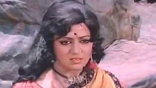 The 1975 Ramesh Sippy film Sholay remains Hema Malini's most popular film to date. She played the street-smart Basanti who had a loyal mare, Dhanno.