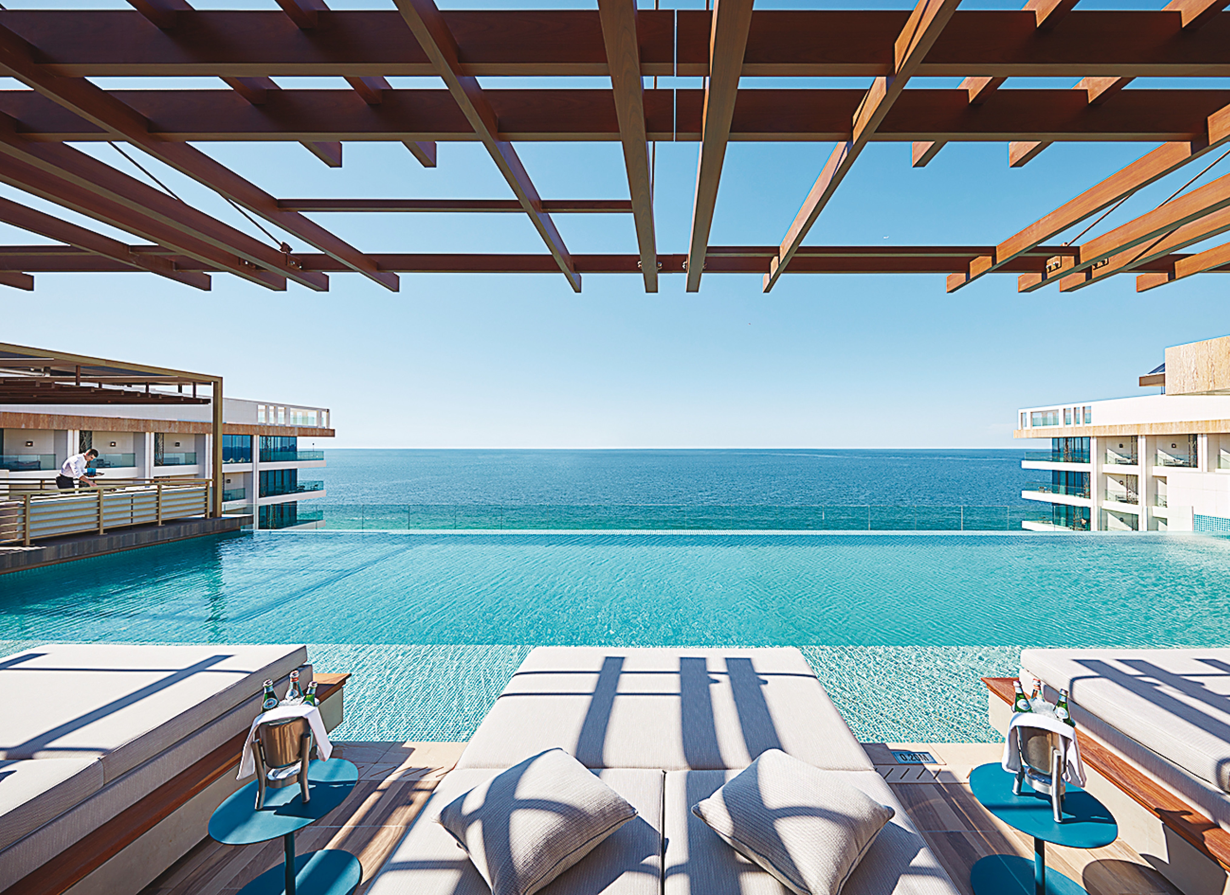 Tasca is the first global venture of Jose Avillez, Portugal’s greatest chef. This restaurant is by the pool (above) at the Mandarin Oriental Tasca is the first global venture of Jose Avillez, Portugal’s greatest chef. This restaurant is by the pool (above) at the Mandarin Oriental