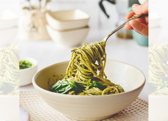 The ingredients of pesto and hara dhania chutney differ, but both are sharp herbal condiments brimming with flavour and nutrition (Natasha Celmi) The ingredients of pesto and hara dhania chutney differ, but both are sharp herbal condiments brimming with flavour and nutrition (Natasha Celmi)