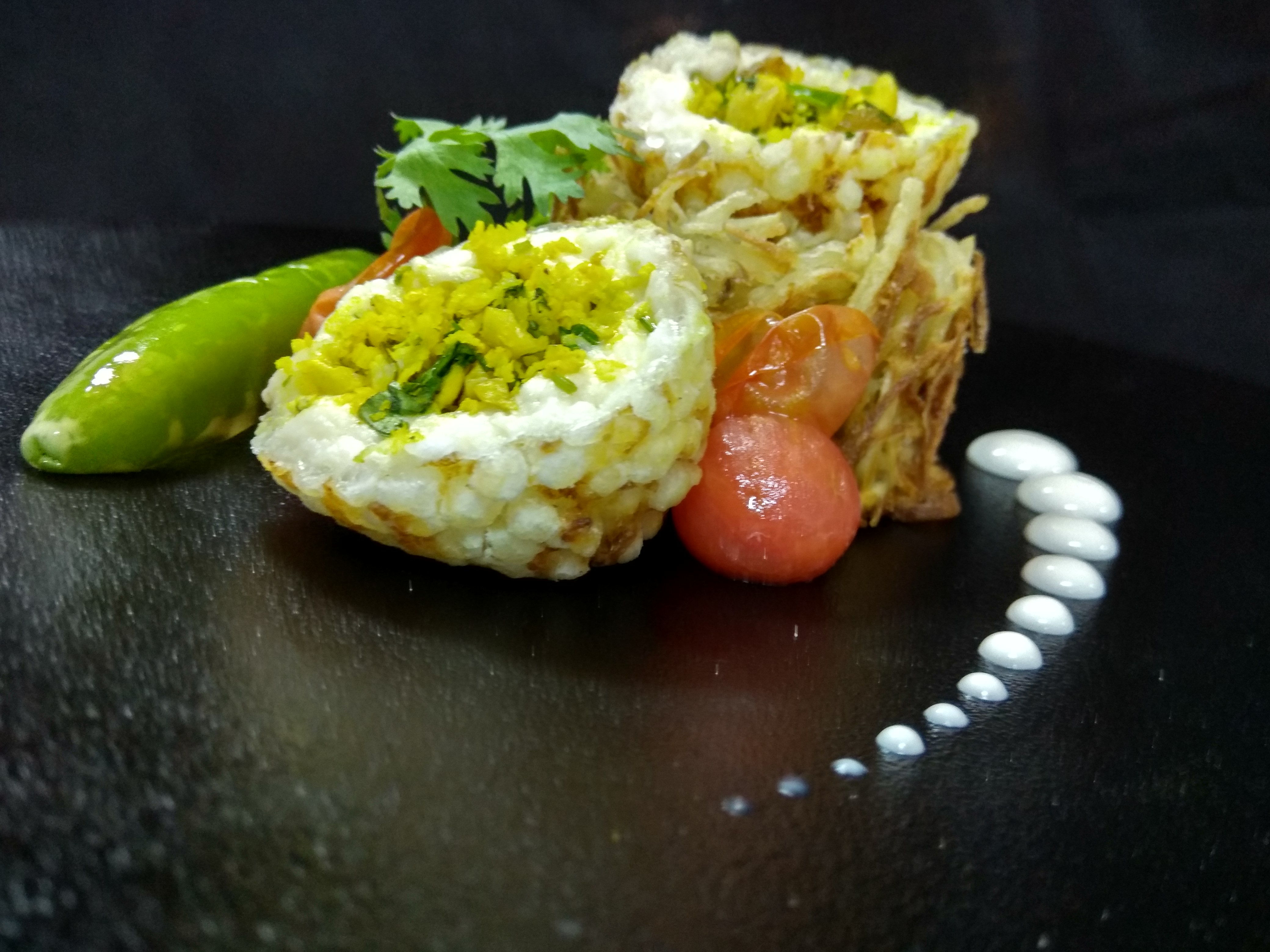 Motiyon wale gulgule or snow pop(Chef Prashant Tikadia)