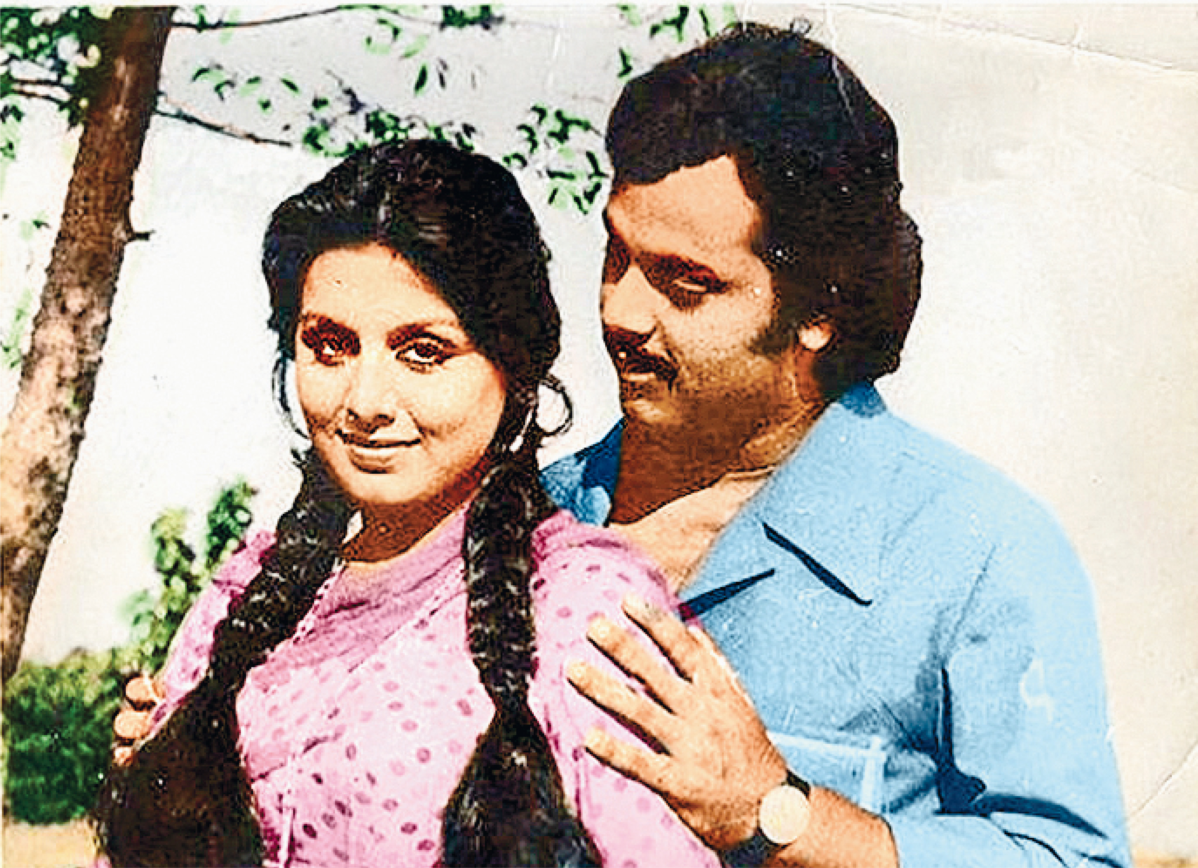 Shailendra Singh with Neetu Singh in Sherni Shailendra Singh with Neetu Singh in Sherni