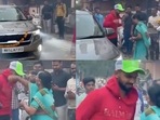 Screengrab from the video posted of CSK's Twitter account. Screengrab from the video posted of CSK's Twitter account.